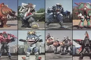 Power Rangers Zeo Side Monsters