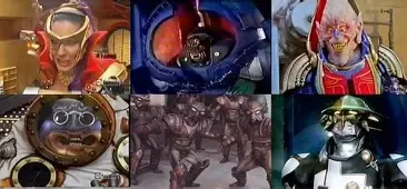 Power Rangers Turbo Side Monsters