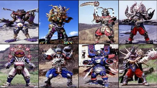 Power Rangers Ninja Storm Side Monsters