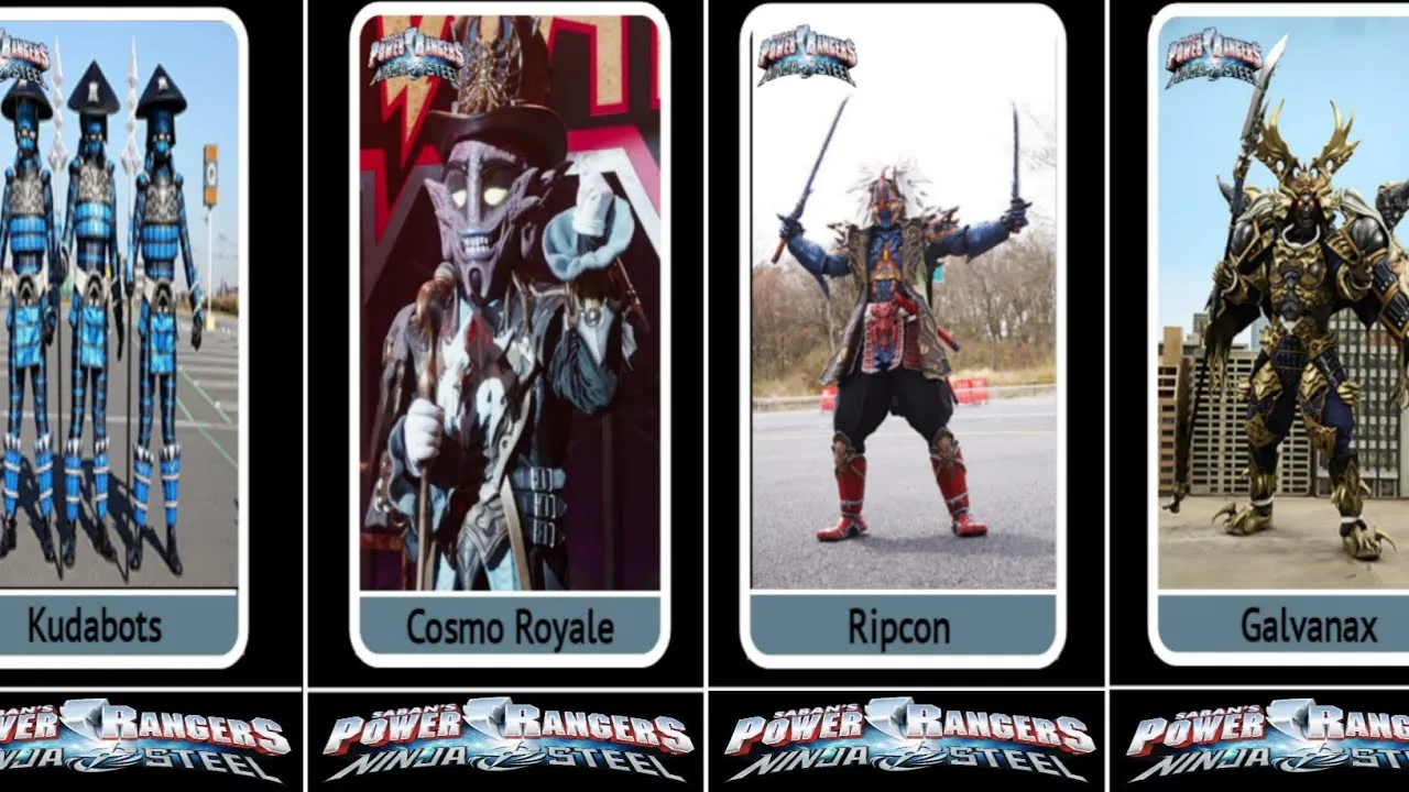 Power Rangers (Super) Ninja Steel Side Monsters