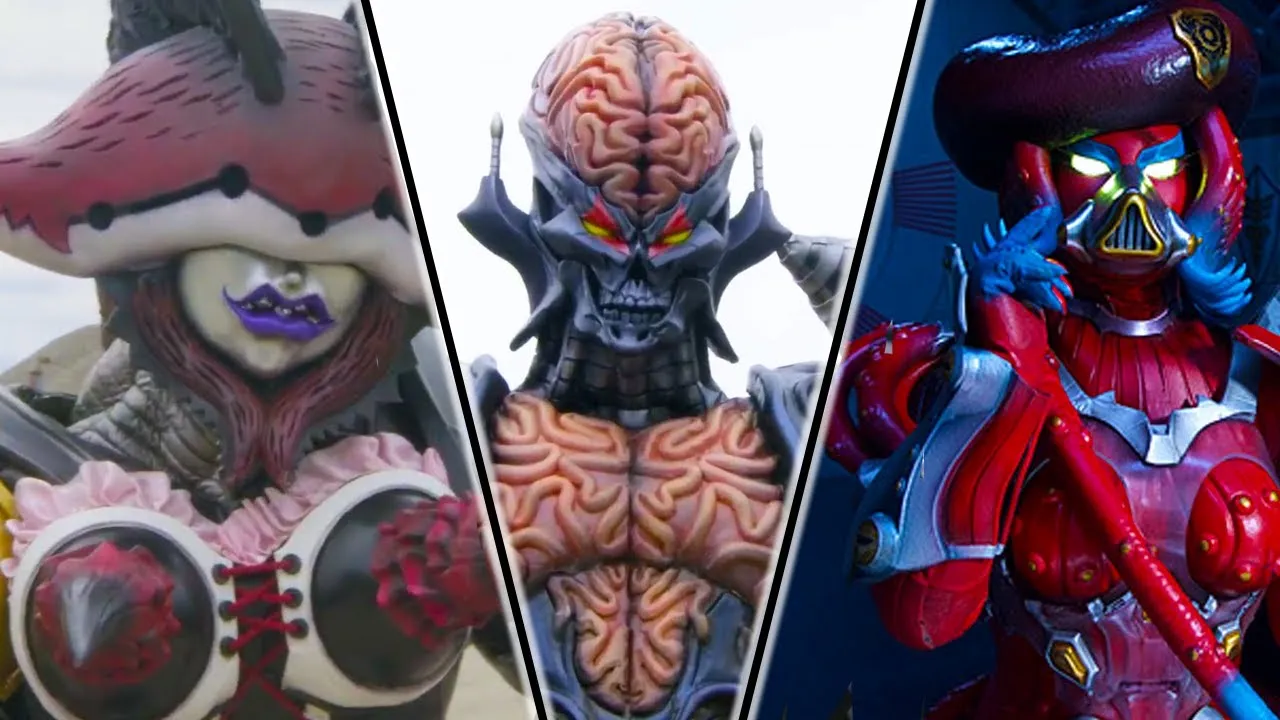 Power Rangers Cosmic Fury Side Monsters