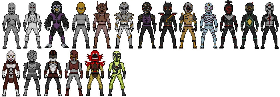 Power Rangers Foot Soldiers