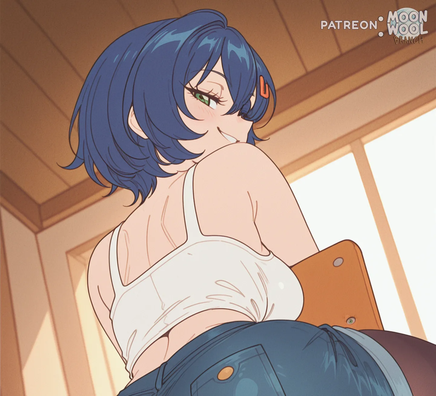 Anime girls ass from behind (Moonwool branch)