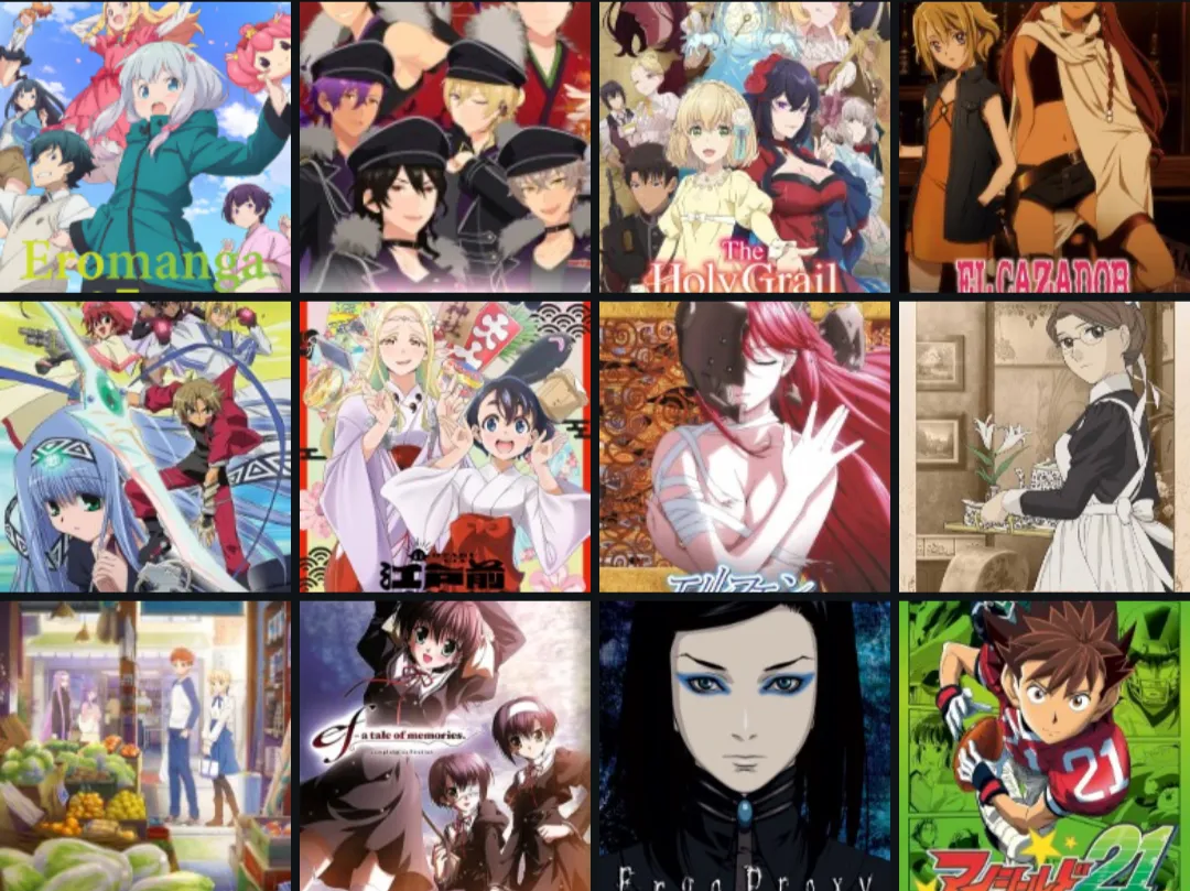 Melhor Anime com a Letra "E"