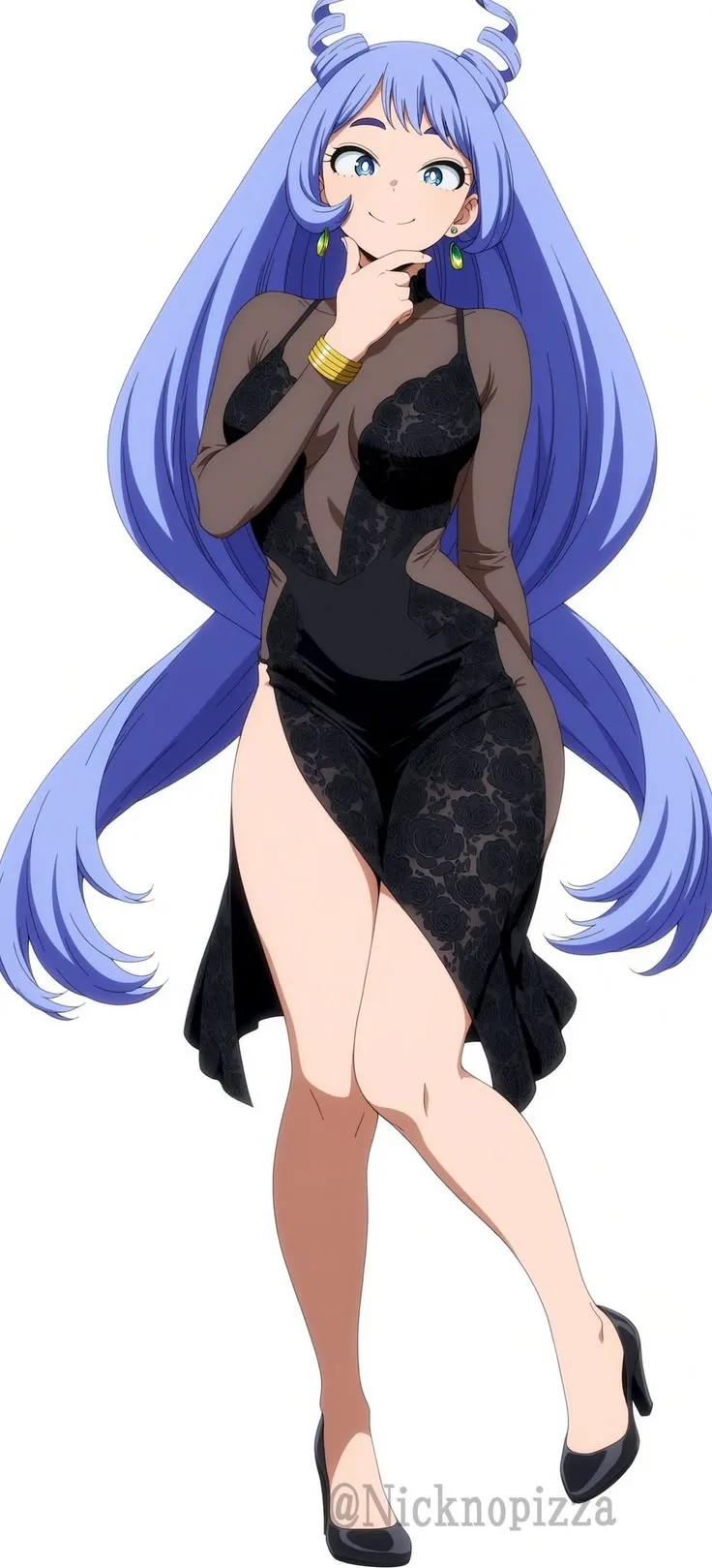Elegant Anime Character 
