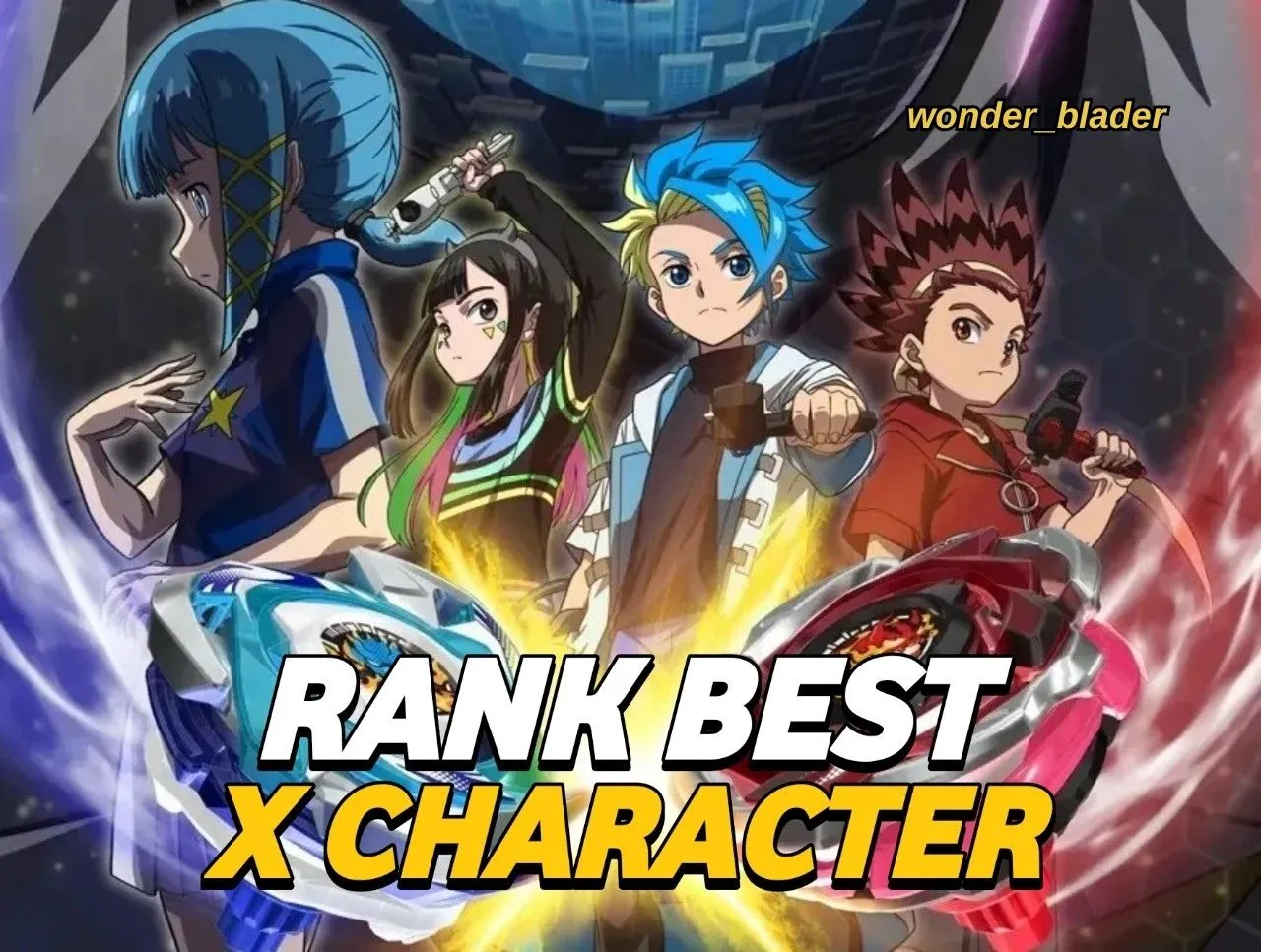 Best Beyblade X Character (Season 1, 2 and 3)