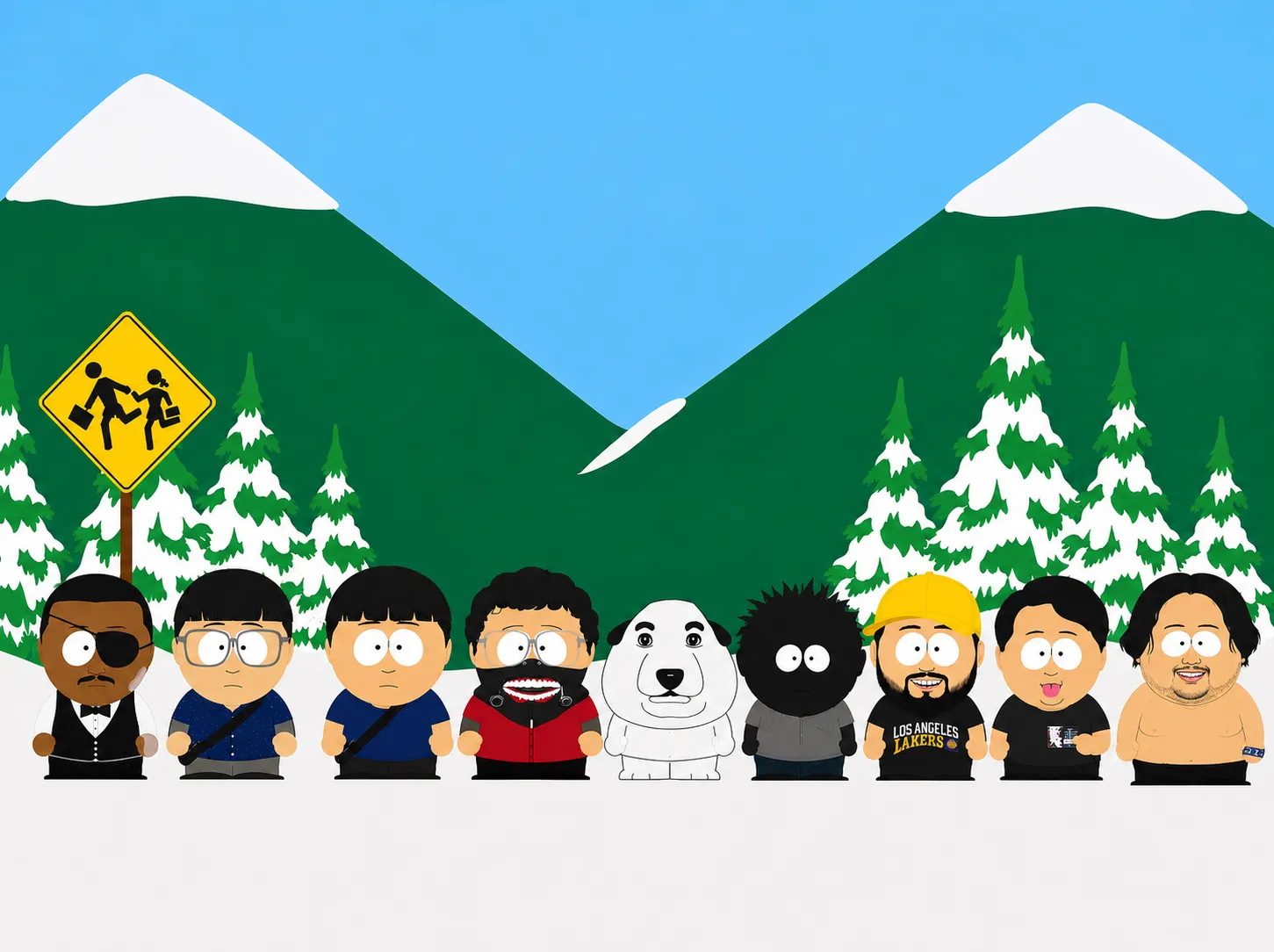 ตัวละคร south park for สมาชม