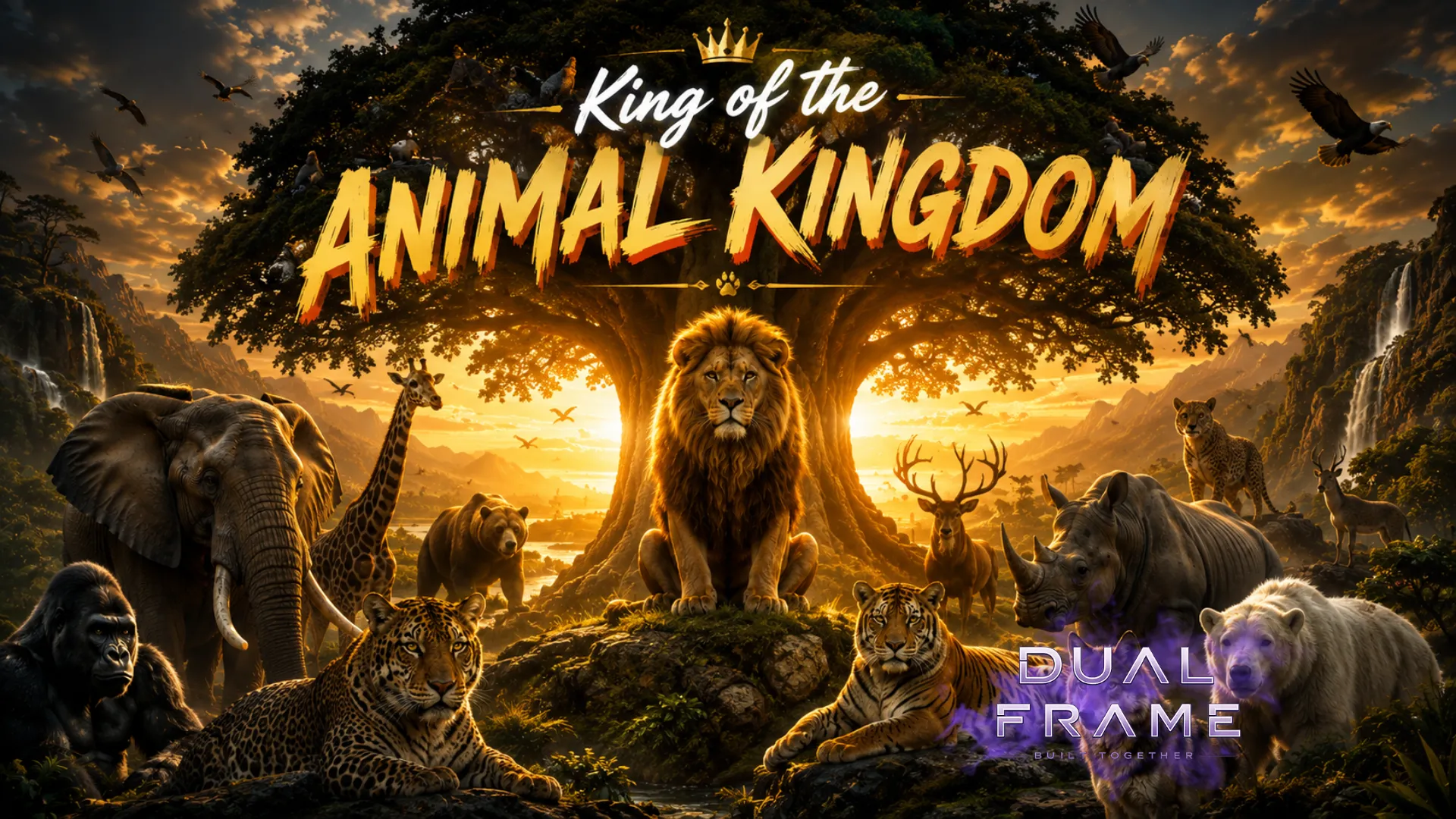 King Of The Animal Kingdom • Dual Frame