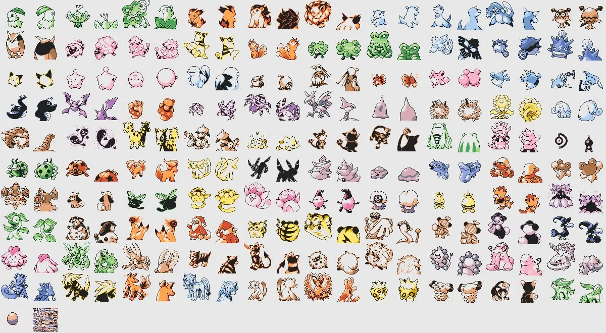 Lost Pokémon from Kanto & Jotho