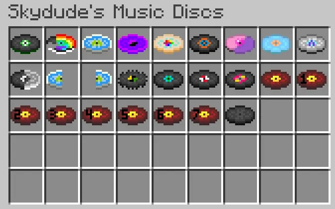 Best Skydude's Music Discs Song