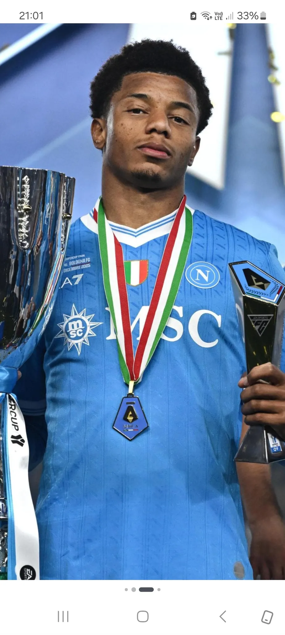 Miglior giocatore serie a 25 26
