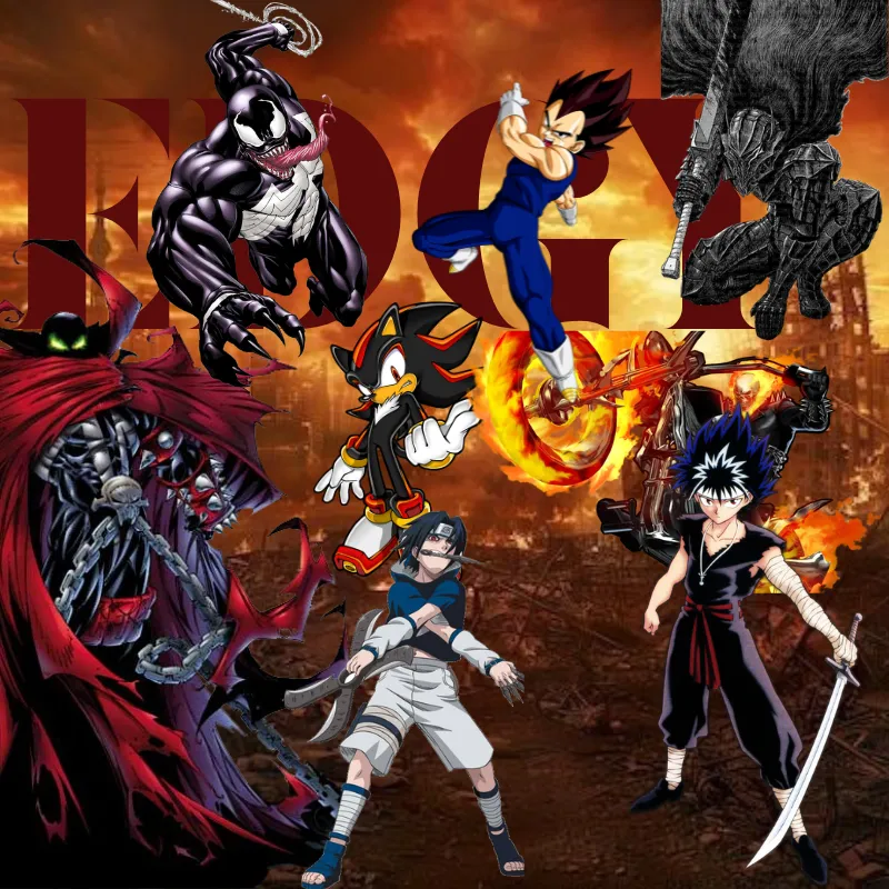 Ranking de personagens Edgy