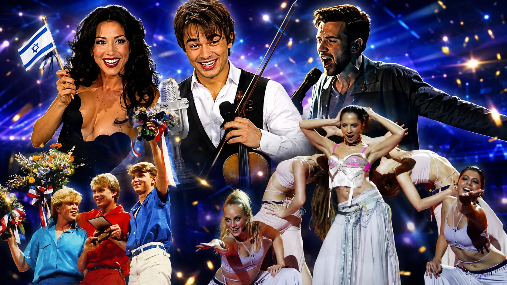Eurovision Winners with Videos