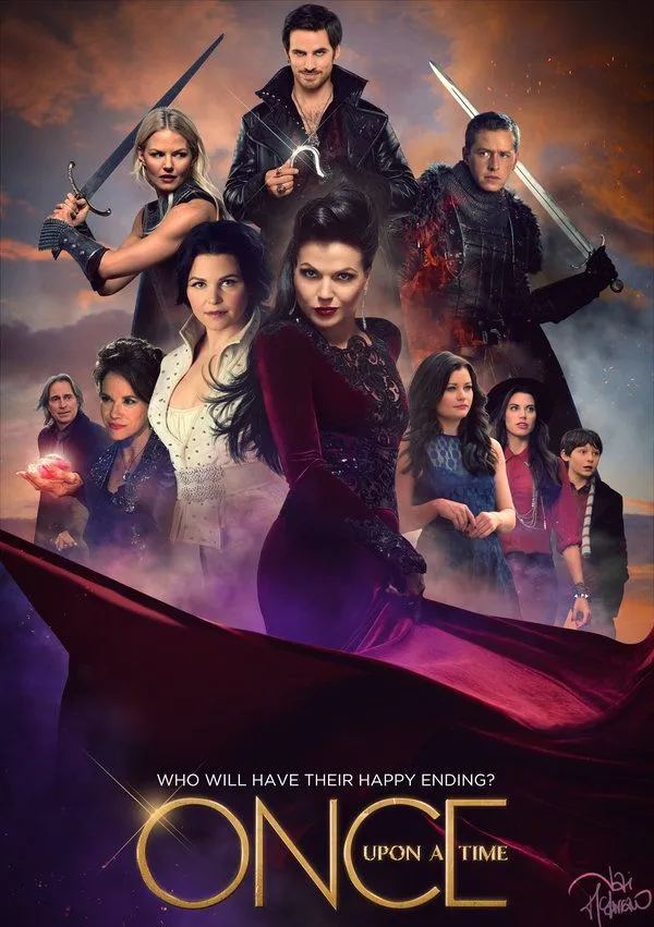 ONCE UPON A TIME MAIN CHARACTERS (season 1-6)