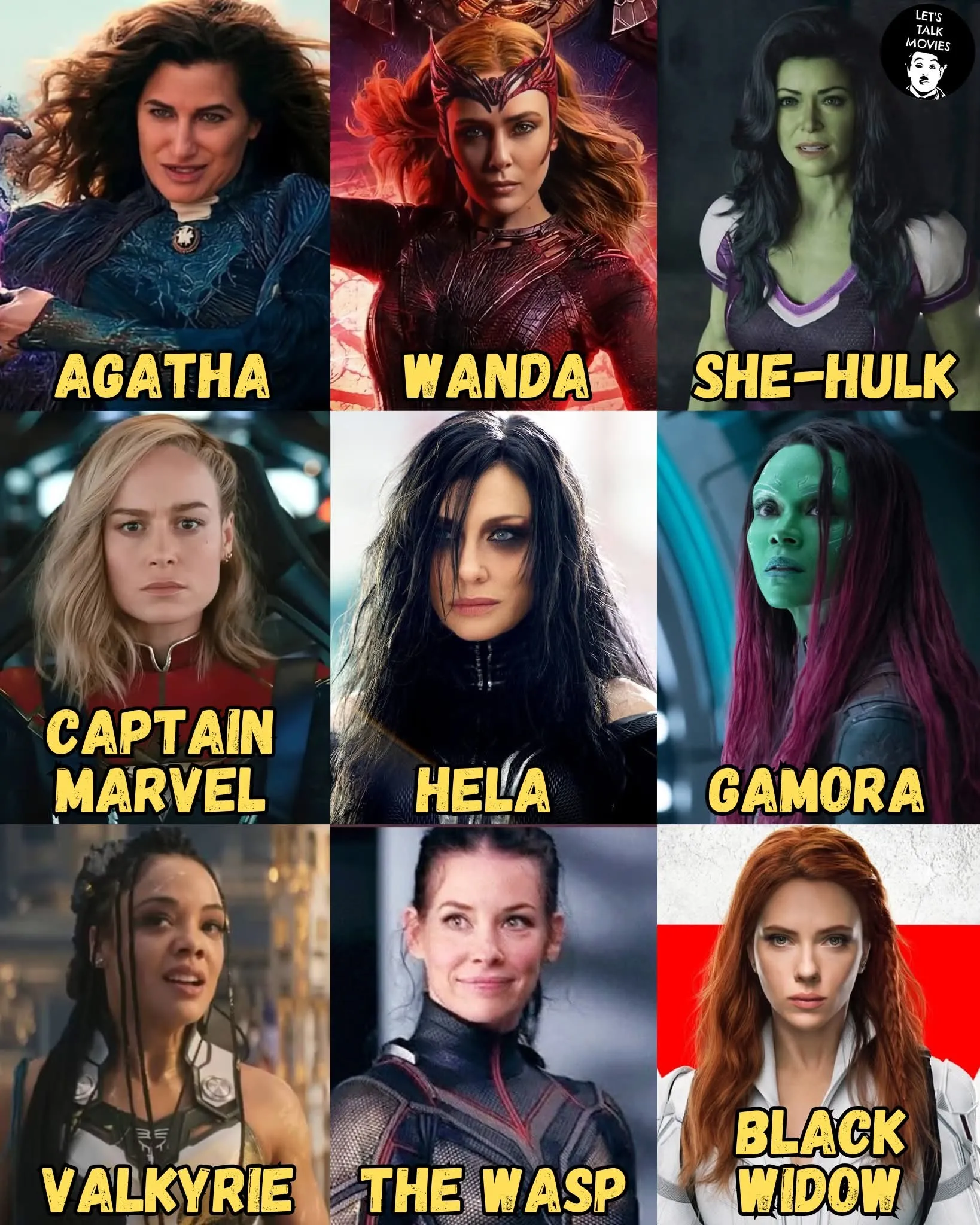 Most Sexy Marvel and DC Female Characters