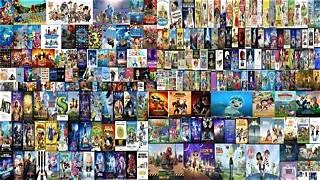 CARTONI DISNEY PIXAR DREAMWORKS