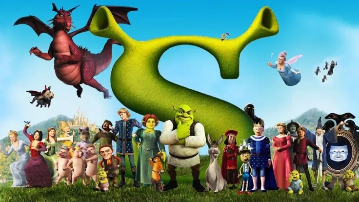Best shrek main characters