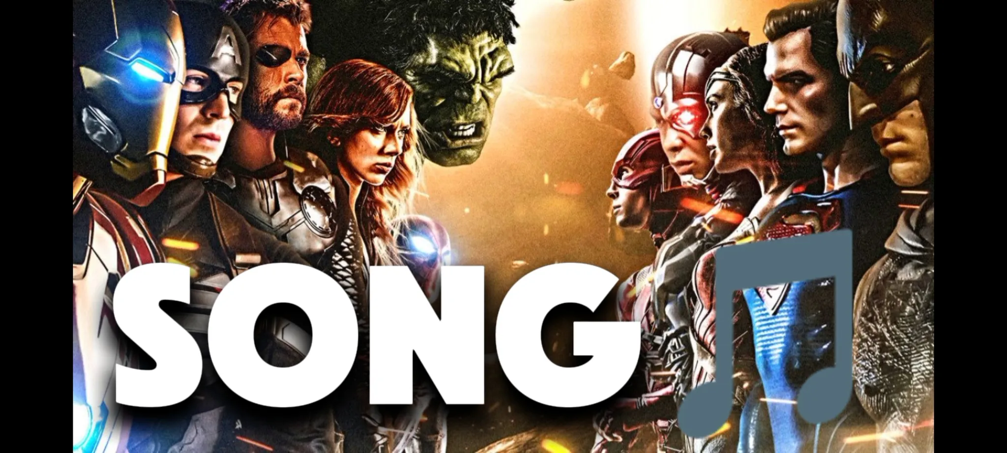 จัดดับMarvel / DC song theme soundtrack For สมาชม