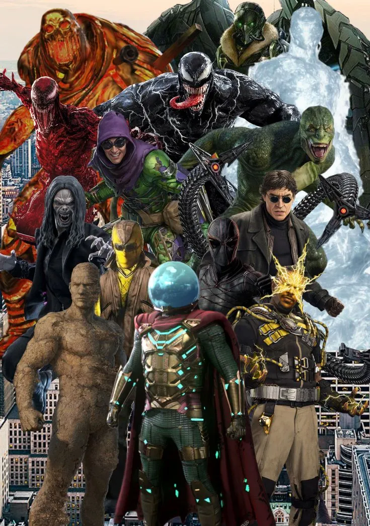 Evrey spider- man movie villain