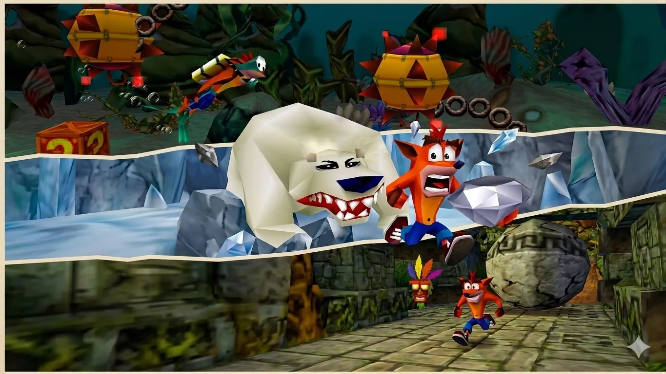 CRASH BANDICOOT BEST LEVEL (1-3) [BY AKUUKA97]