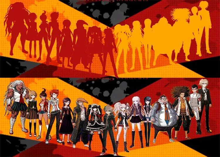 Danganronpa 1 students