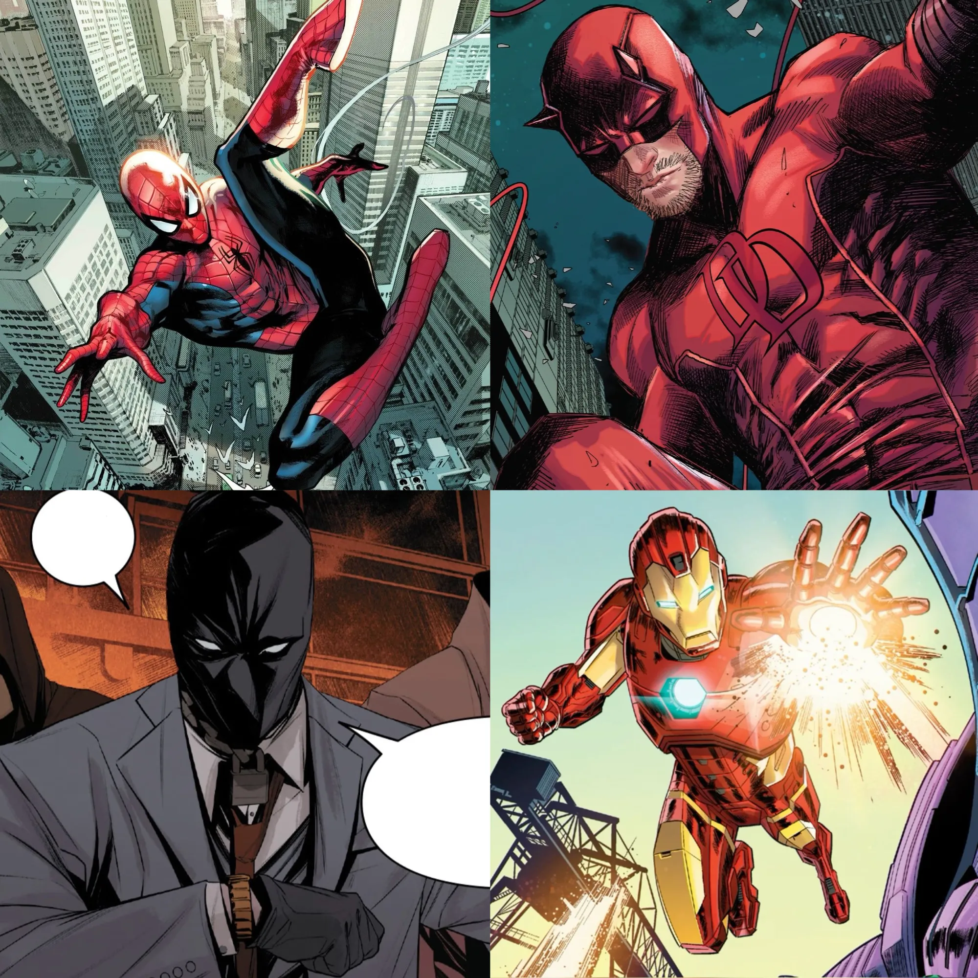 MCU Reboot Phase 1 characters Marvel