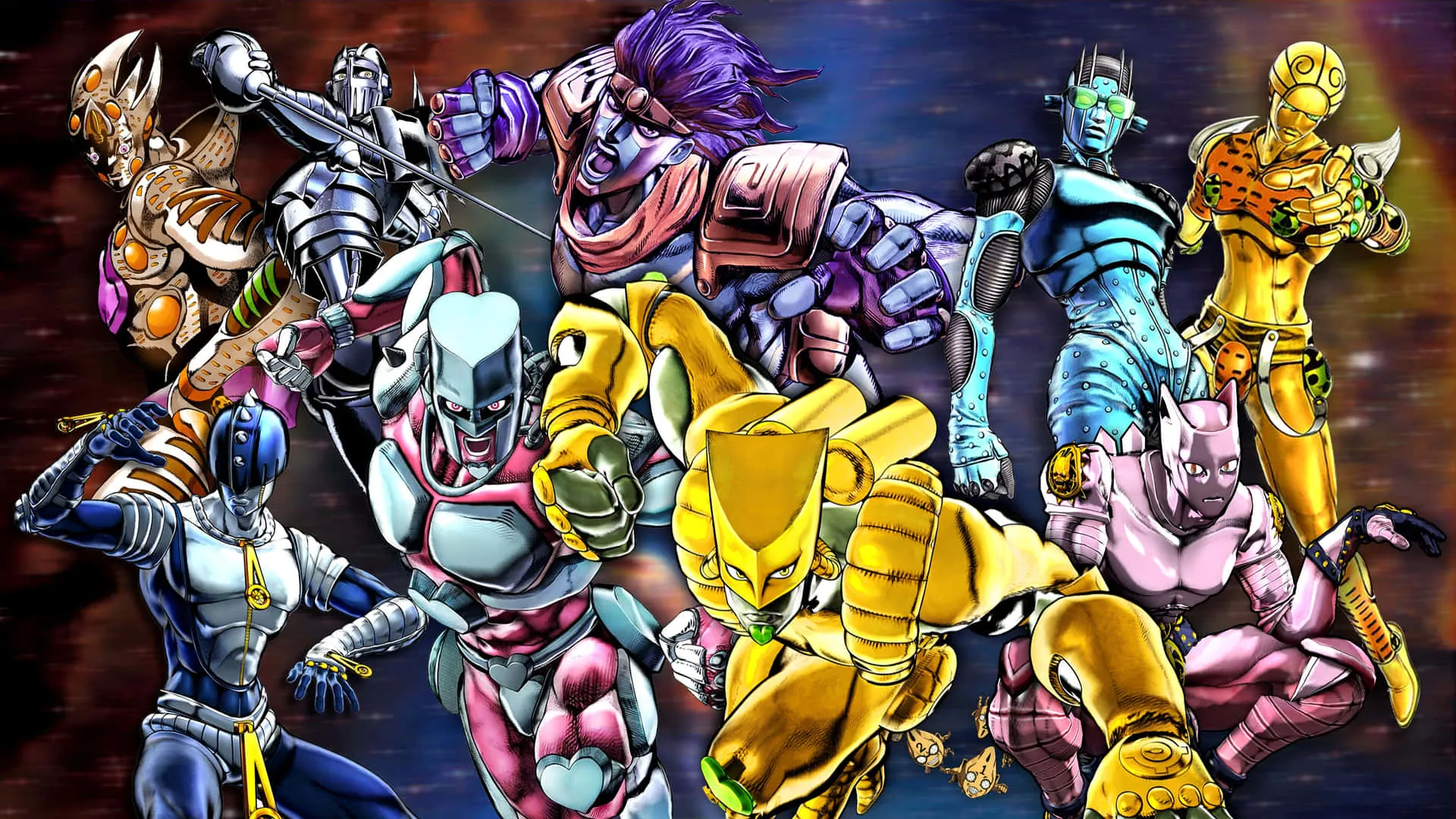 Jojo's stands(only anime)
