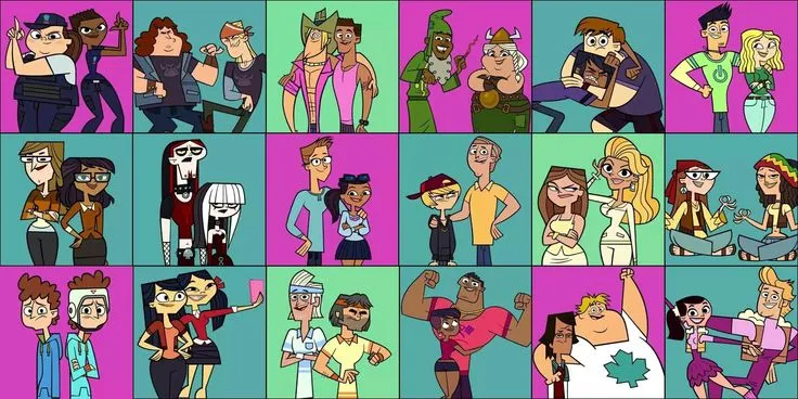 Total drama ridoculous race teams 