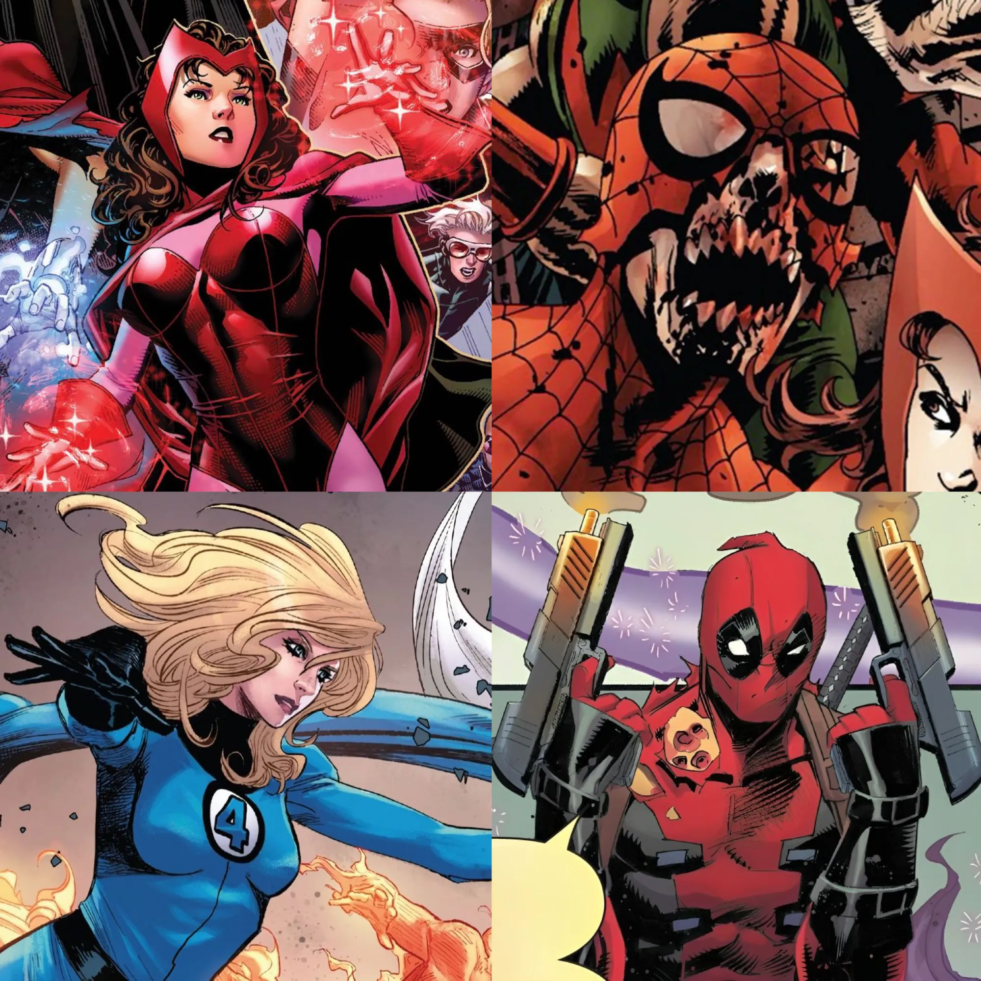 MCU Reboot Phase 4 characters Marvel