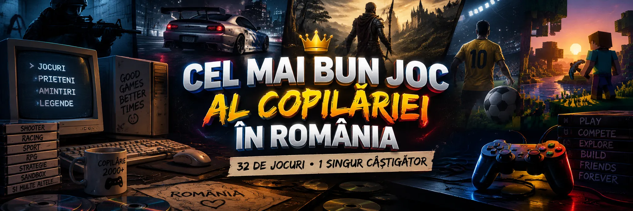 CEL MAI BUN JOC AL COPILĂRIEI ÎN ROMANIA(Romania)(romania)