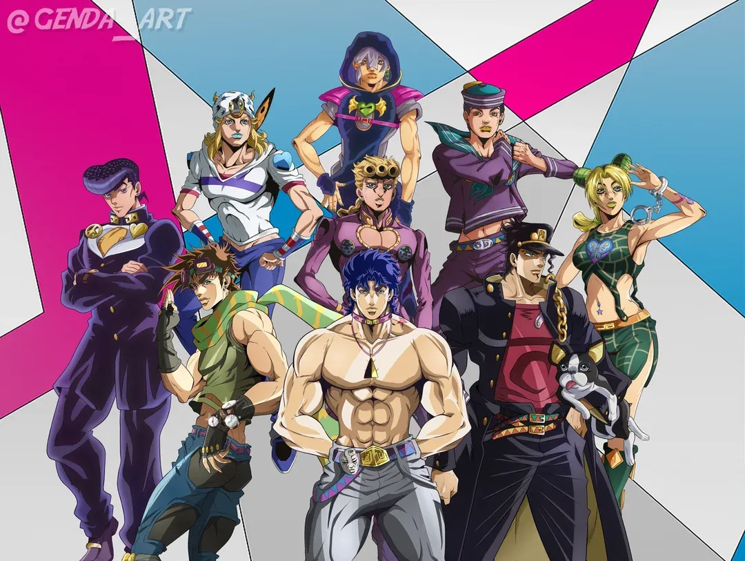 JJBA Opening Songs Full Ver.