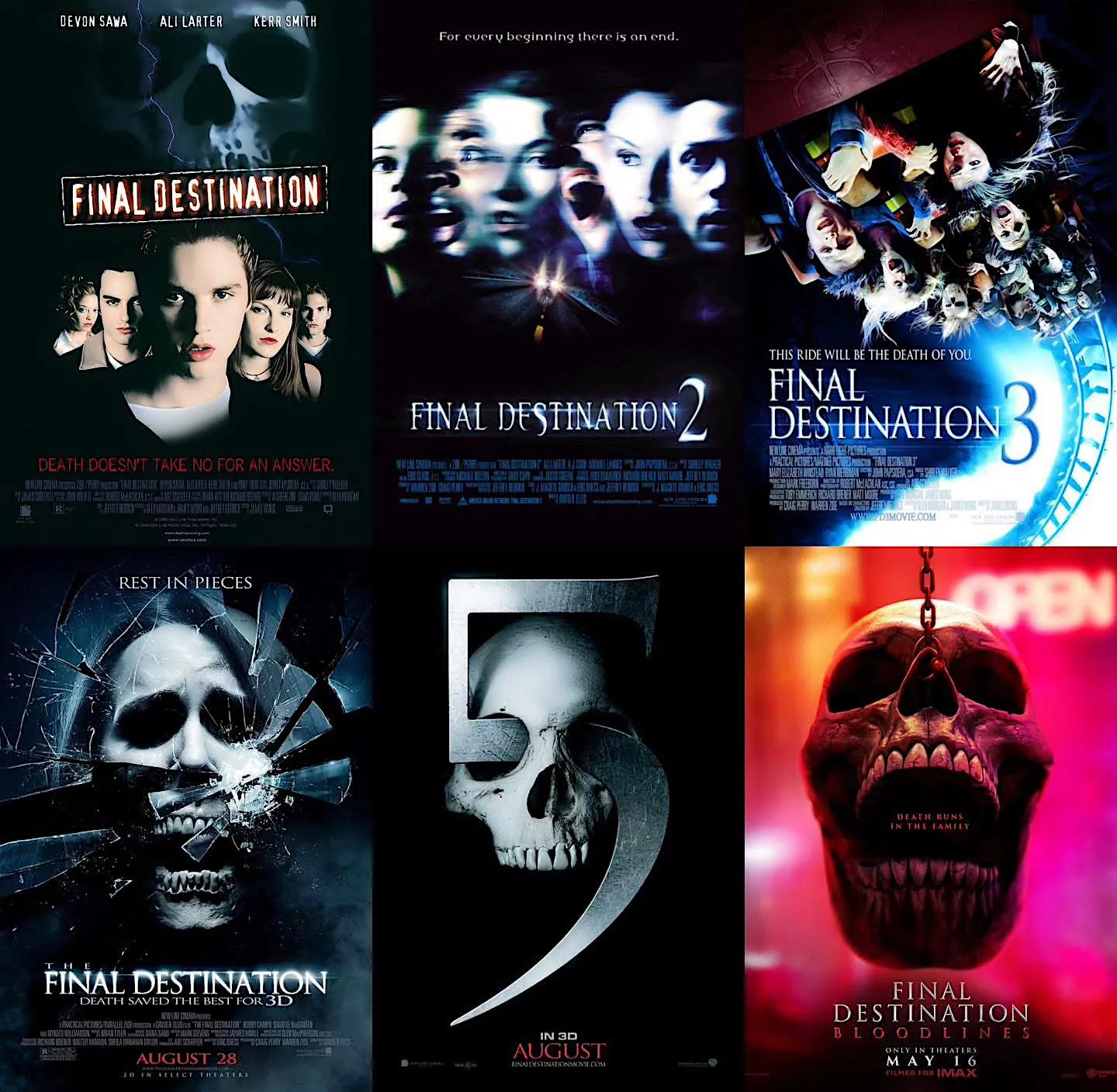 จัดอันดับตัวละครที่เอาตัวรอดได้ในแฟรนไชนส์Final Destination