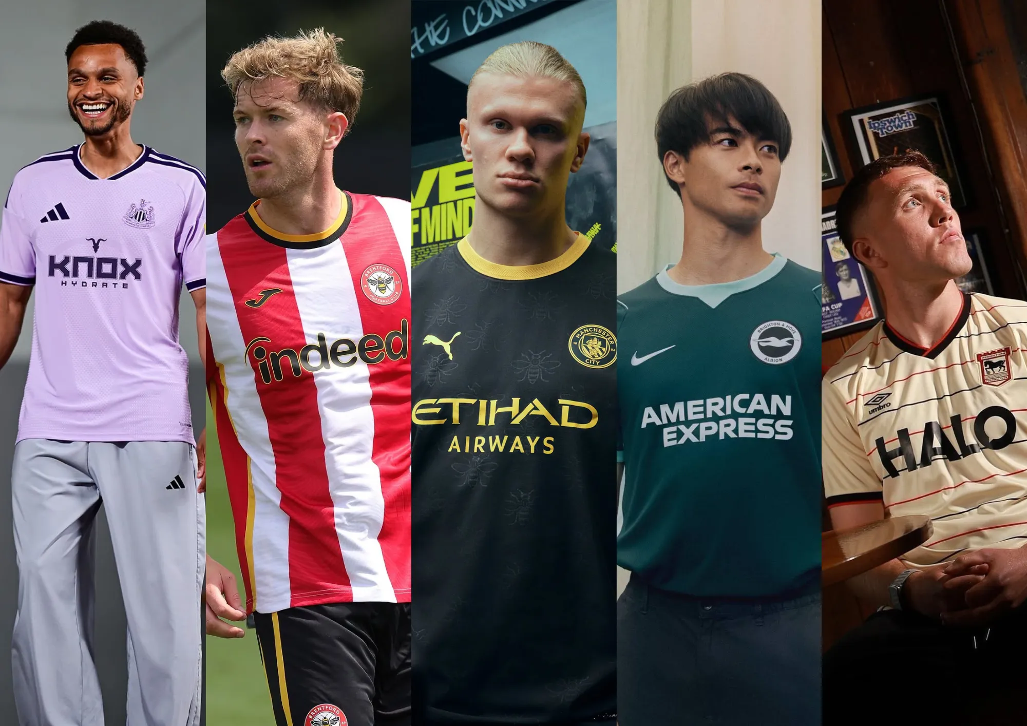 Premier League all official jerseys of 2026/27 season
