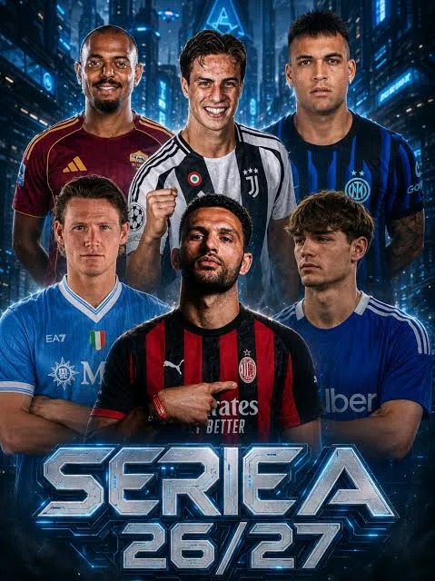 TUTTE QUANTE le maglie serie A 26/27