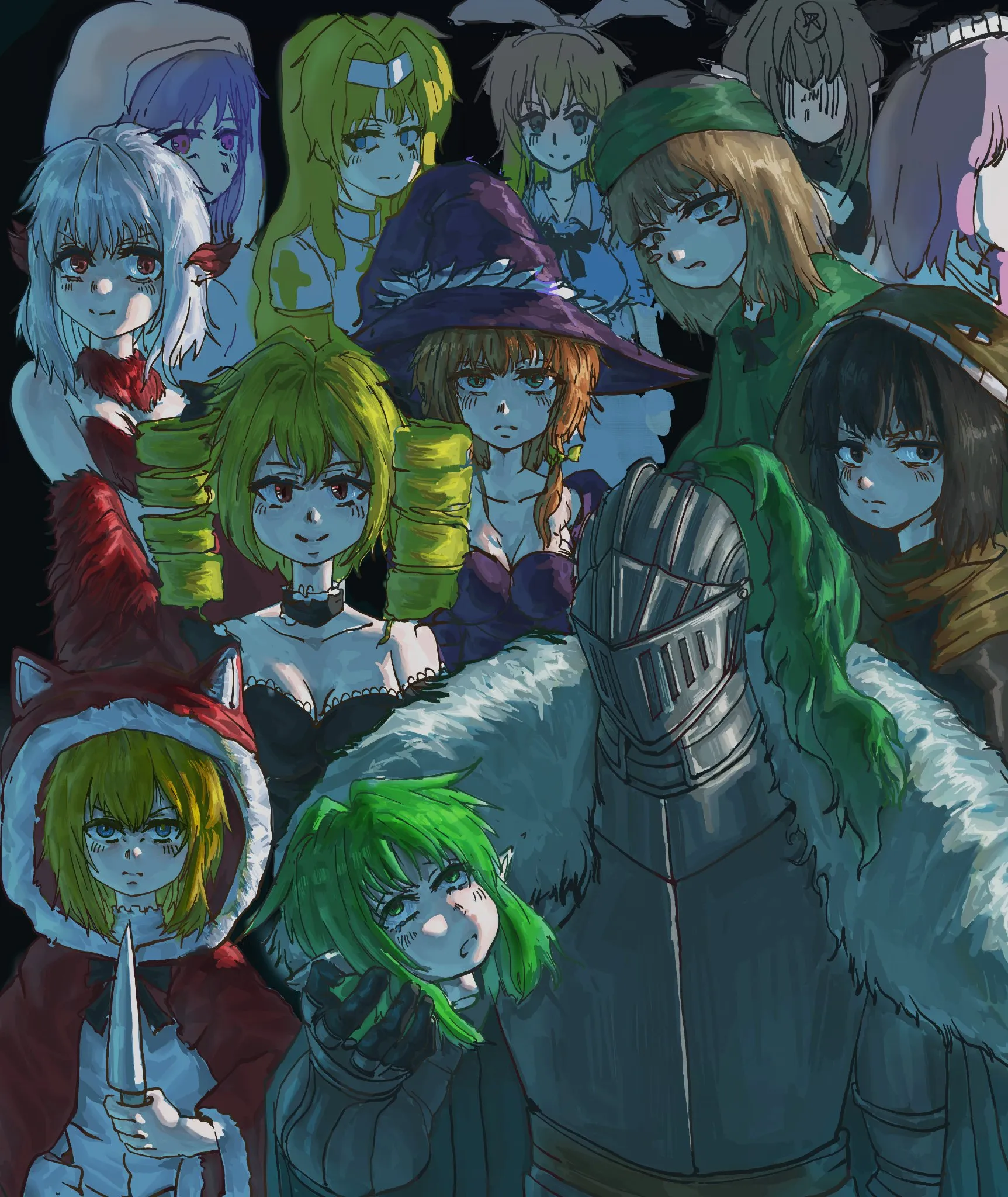 Black Souls Characters