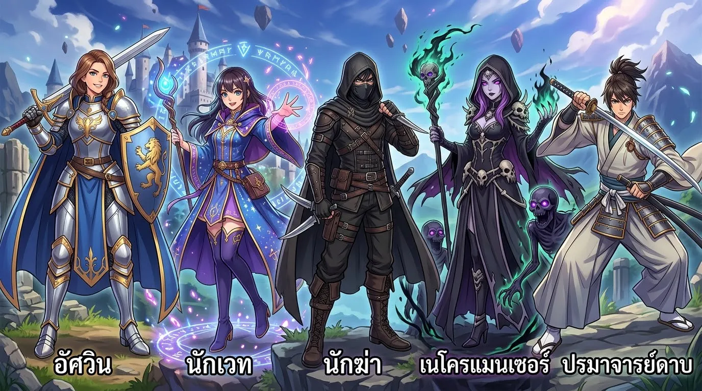 คลาสในโลกแฟนตาซี