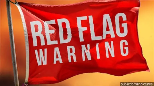 Which one is the most 'red flag' ?