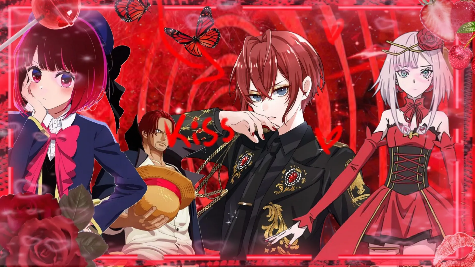 🌹BEST🩸ANIME📿RED🍓CHARACTER❤️