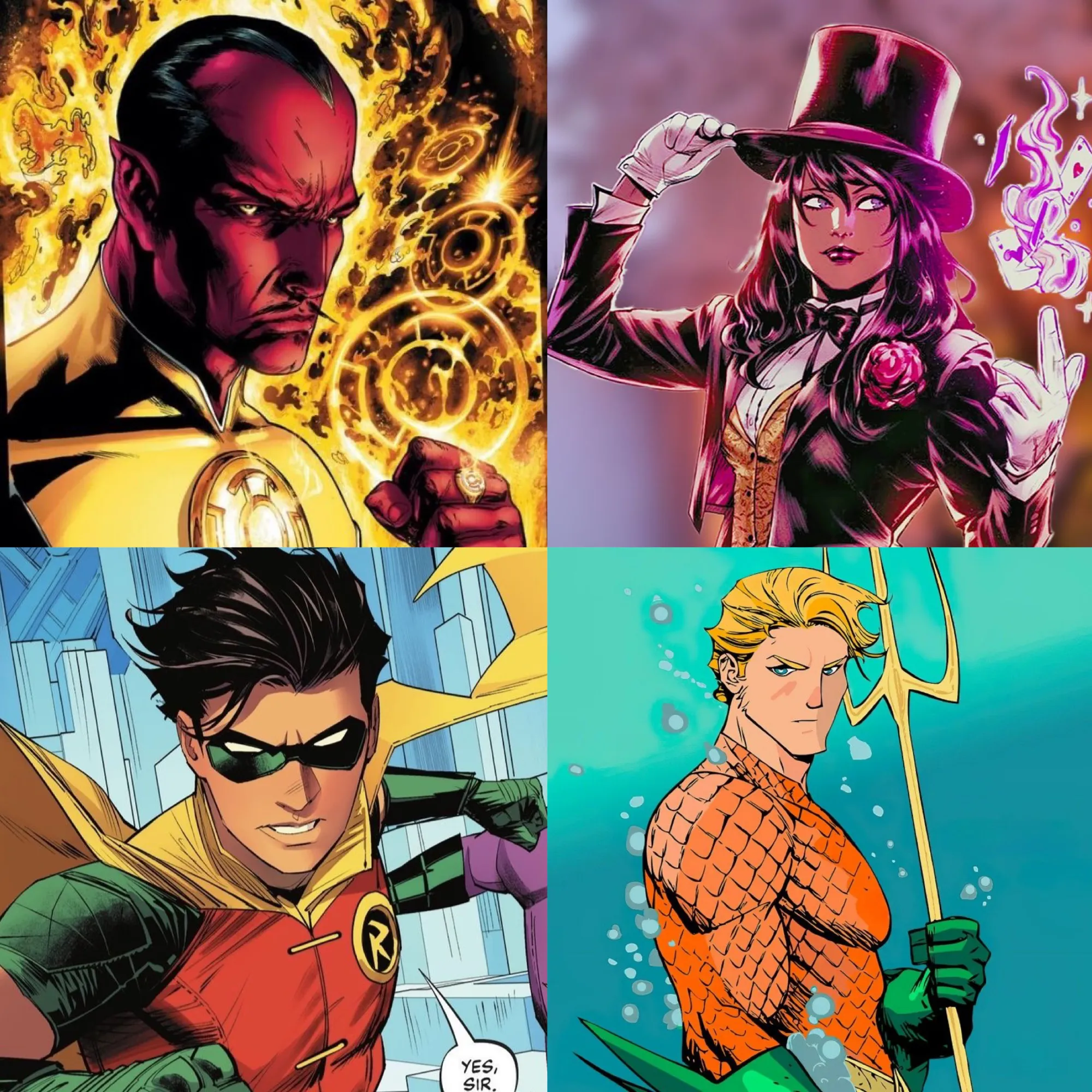 DC Reboot Phase 2 Characters