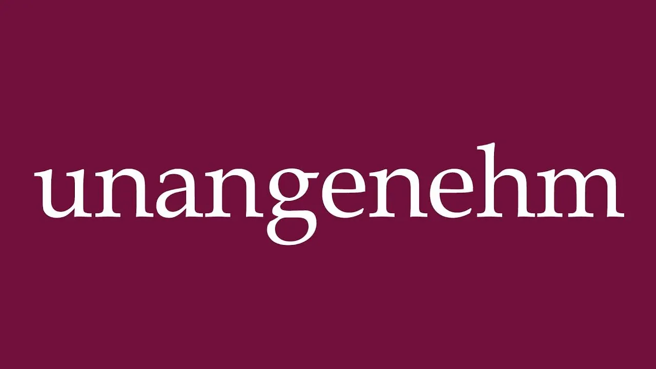 die UNANGENEHMSTEN Menschen