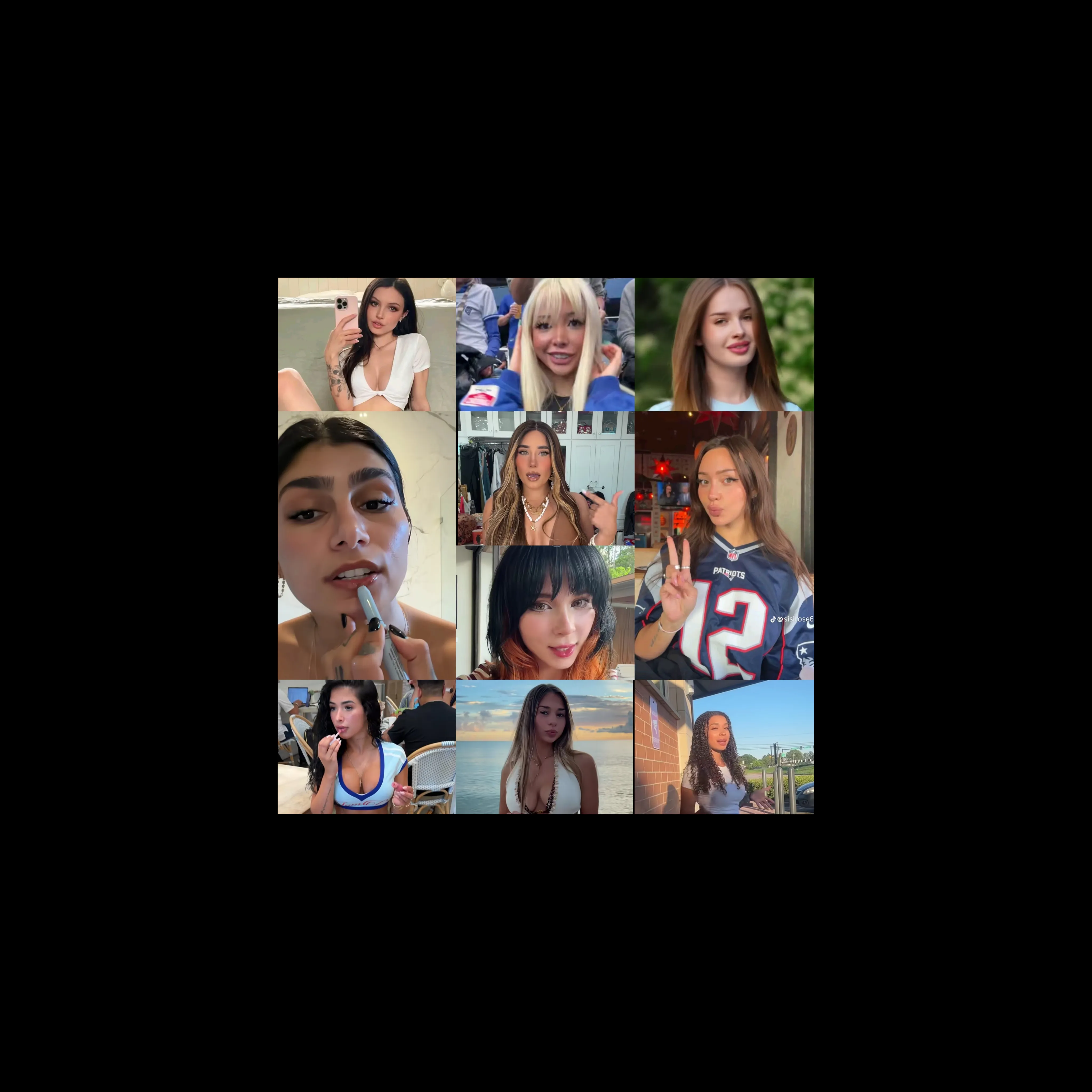 Top 10 sex star (SFW)