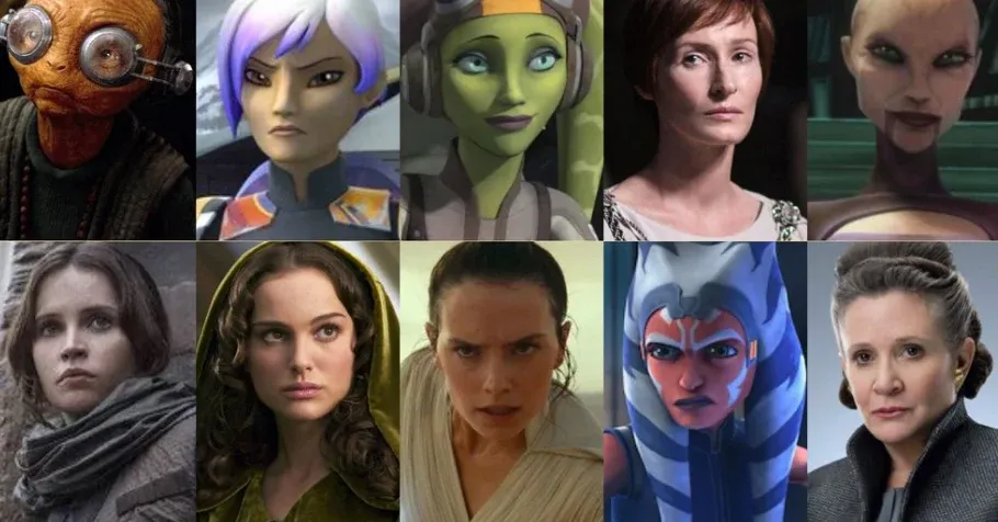 Best female character in Star Wars