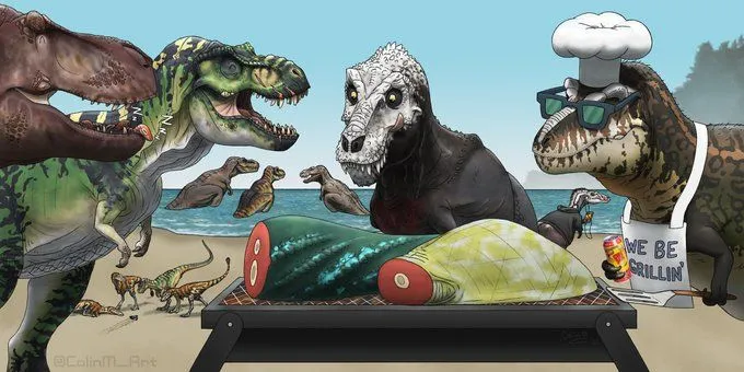Prehistoric animal documentary