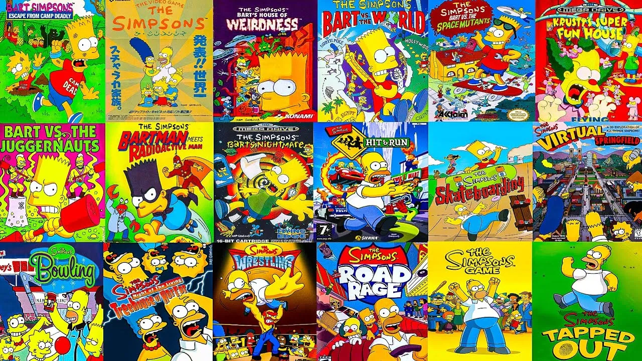 Best Simpsons Videogames
