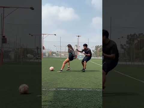 Strongest female nutmeg/panna player - 1