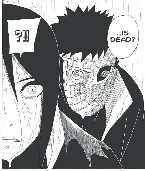 Mangá de Naruto paineis - 2