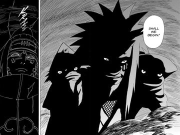 Mangá de Naruto paineis - 2