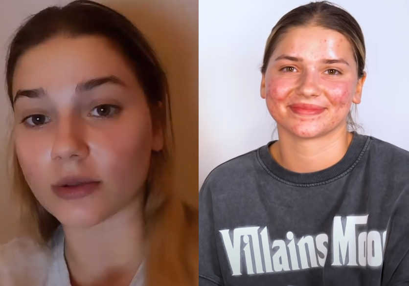 Influencerki no makeup - 2