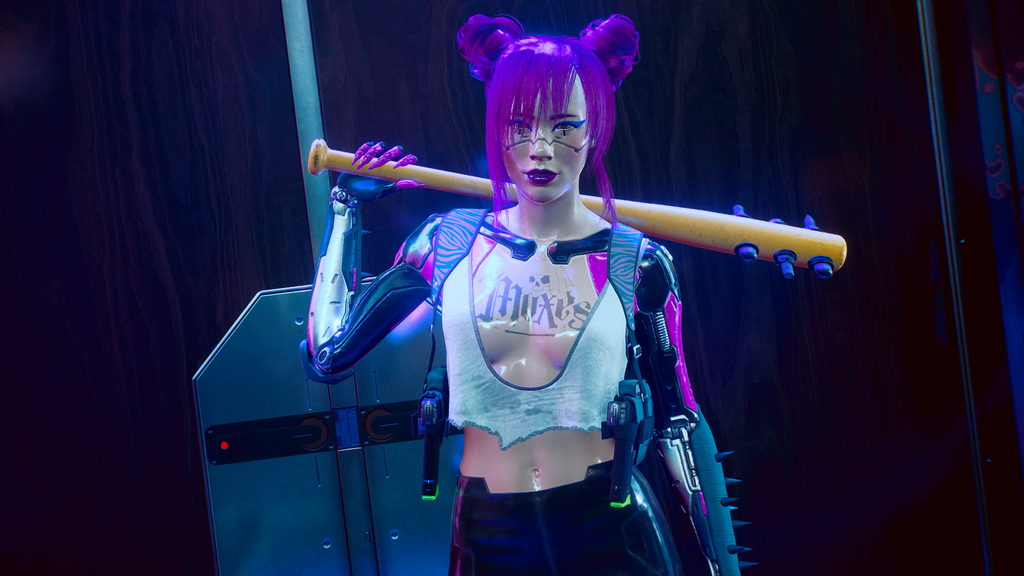 s*xiest female cyberpunk character - 1
