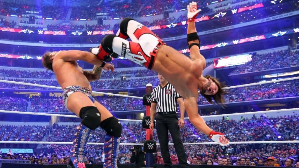 Best AJ Styles Wrestlemania ma - 2